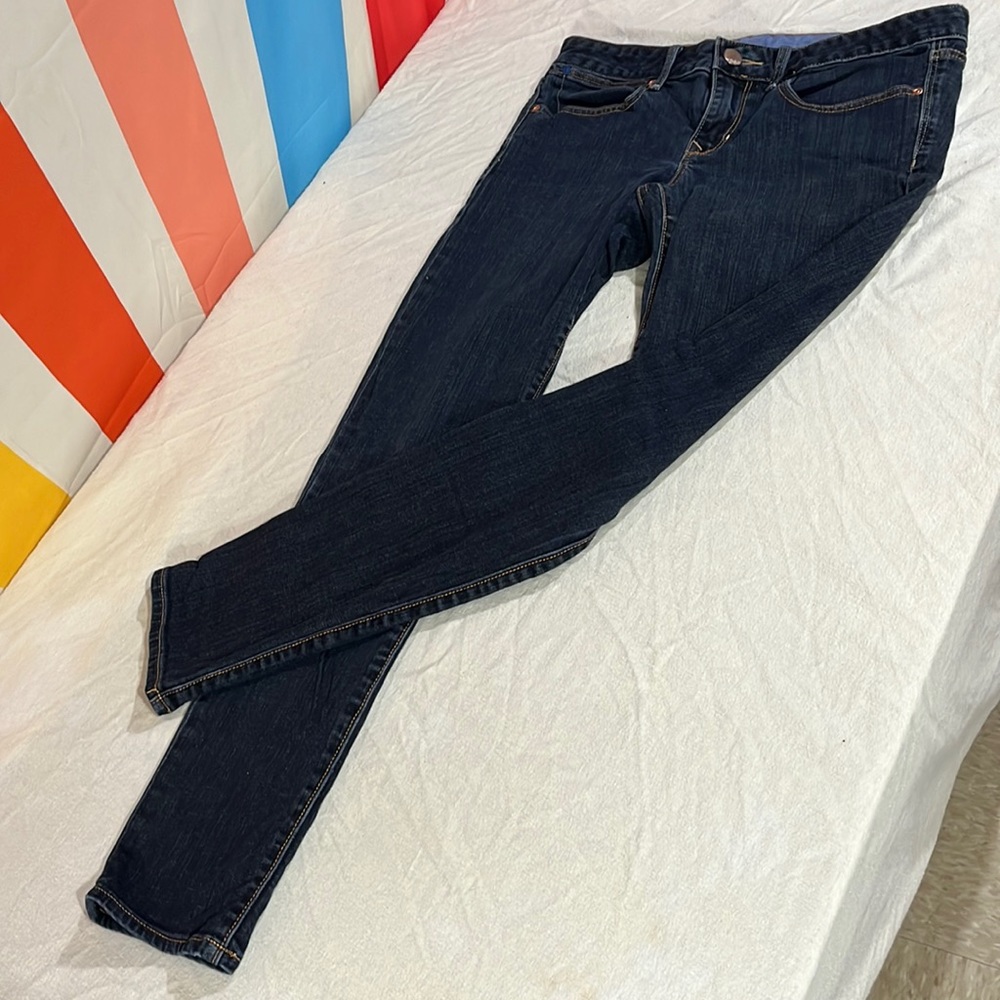 Dark wash gap always skinny jeans, 1969. 28/6.